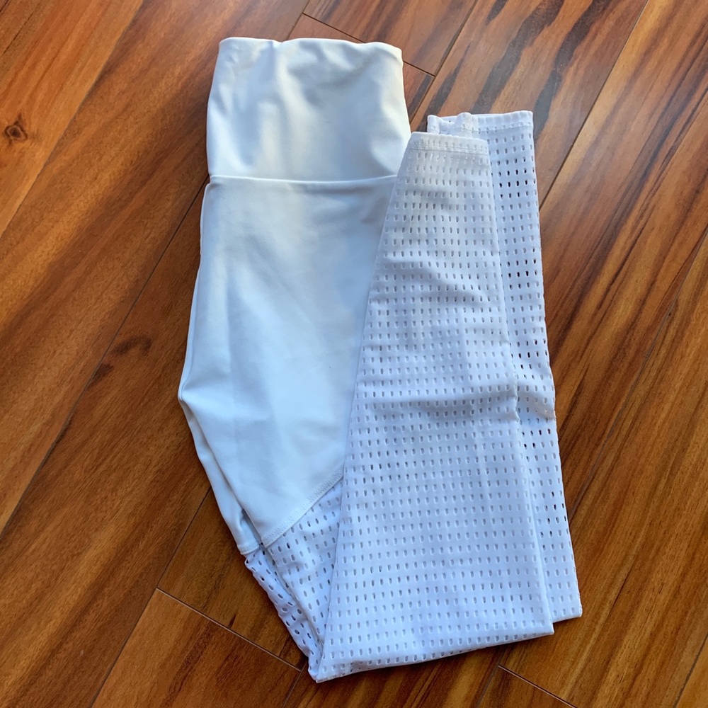 White Onzie Yoga Pants
